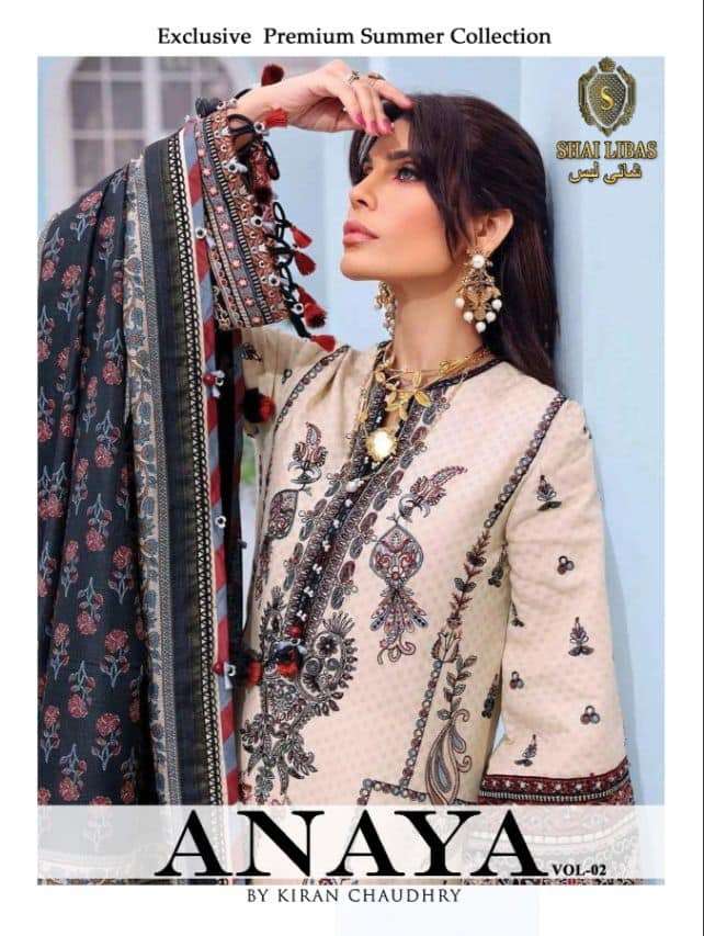  ANAYA LUXURY LAWN COLLECTION SHAI LIBAAS